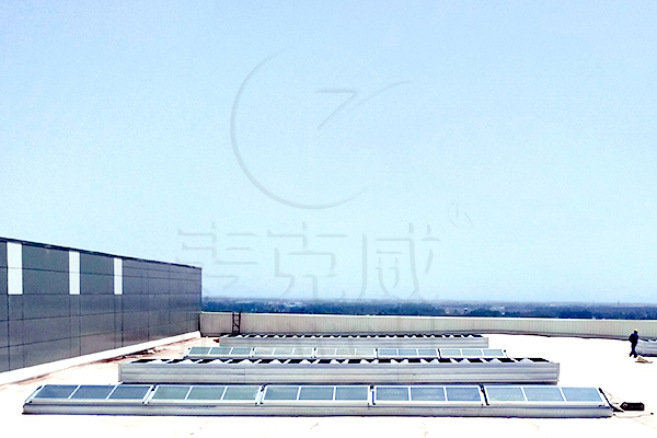 河南三角型電動采光排煙天窗 河南三角型電動采光排煙天窗